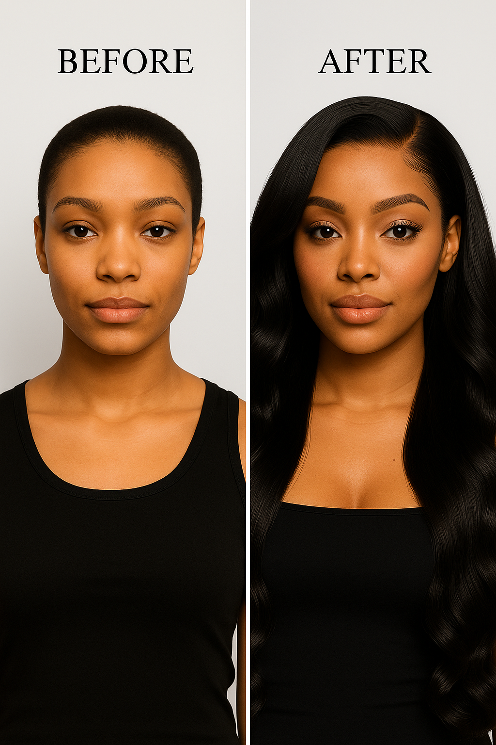 Vienna — HD Lace Frontal Wig (Black)