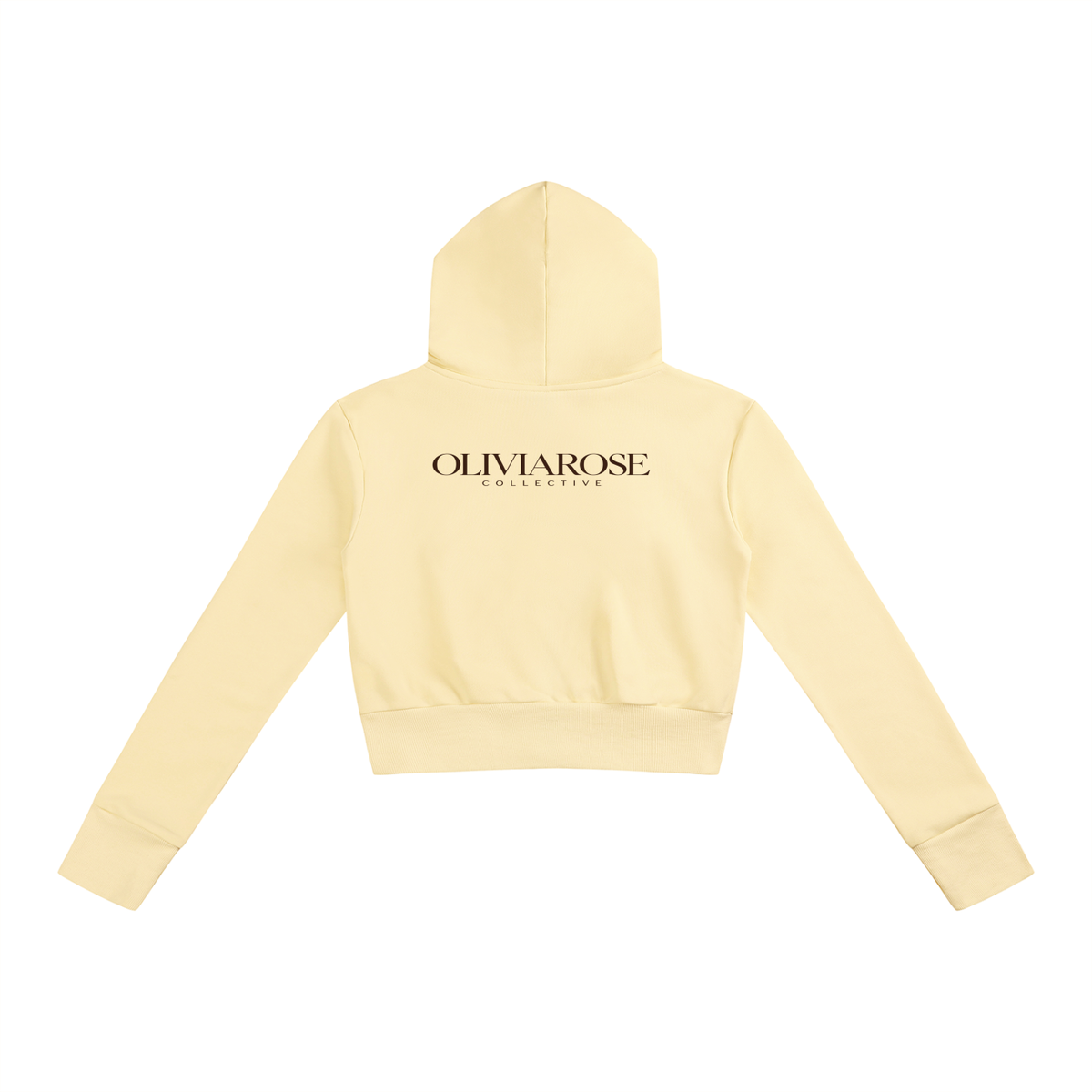 Women’s Slim Crop Full Zip Hoodie