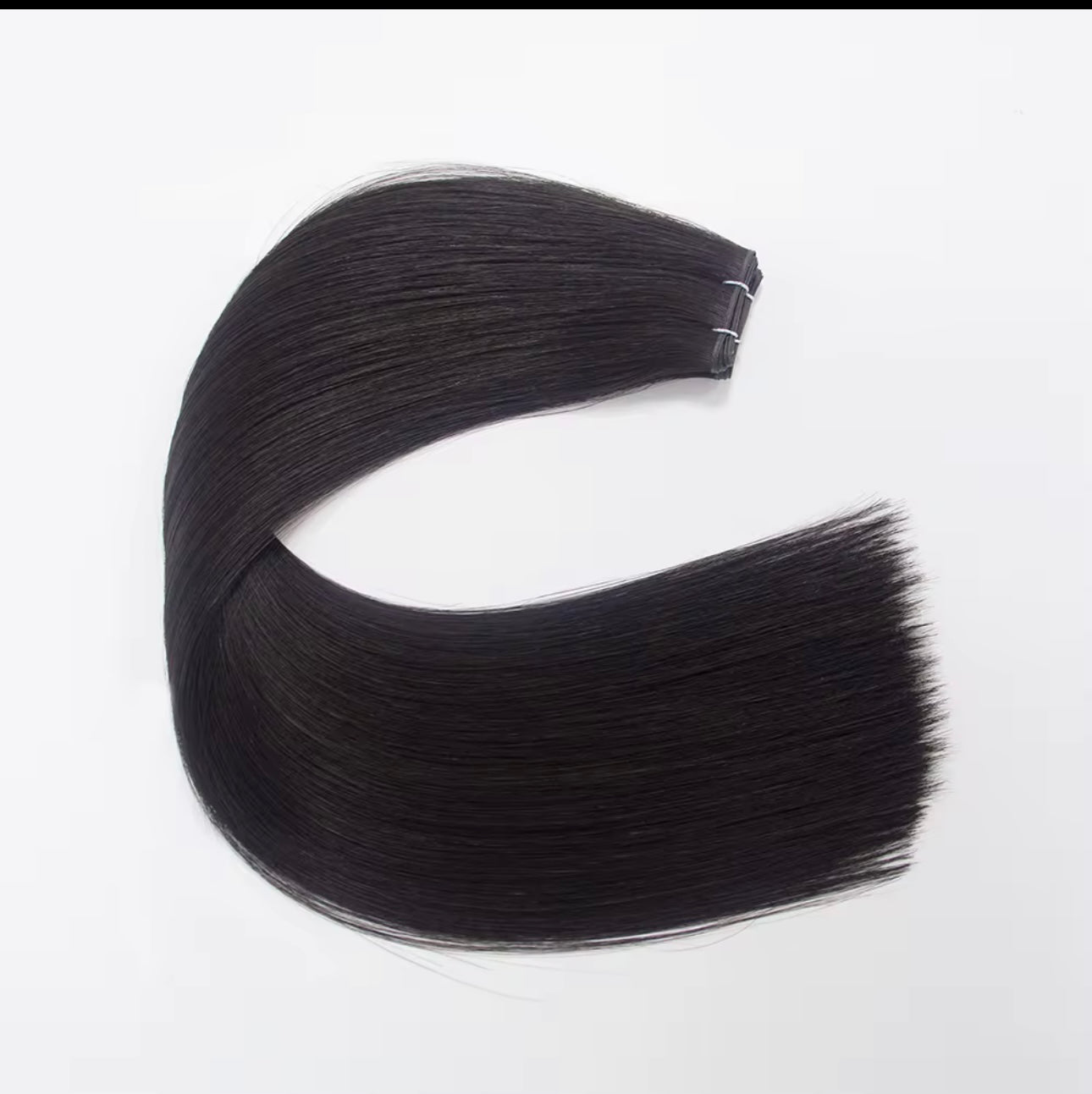 Raw Virgin Clip-In Hair Extensions – Straight